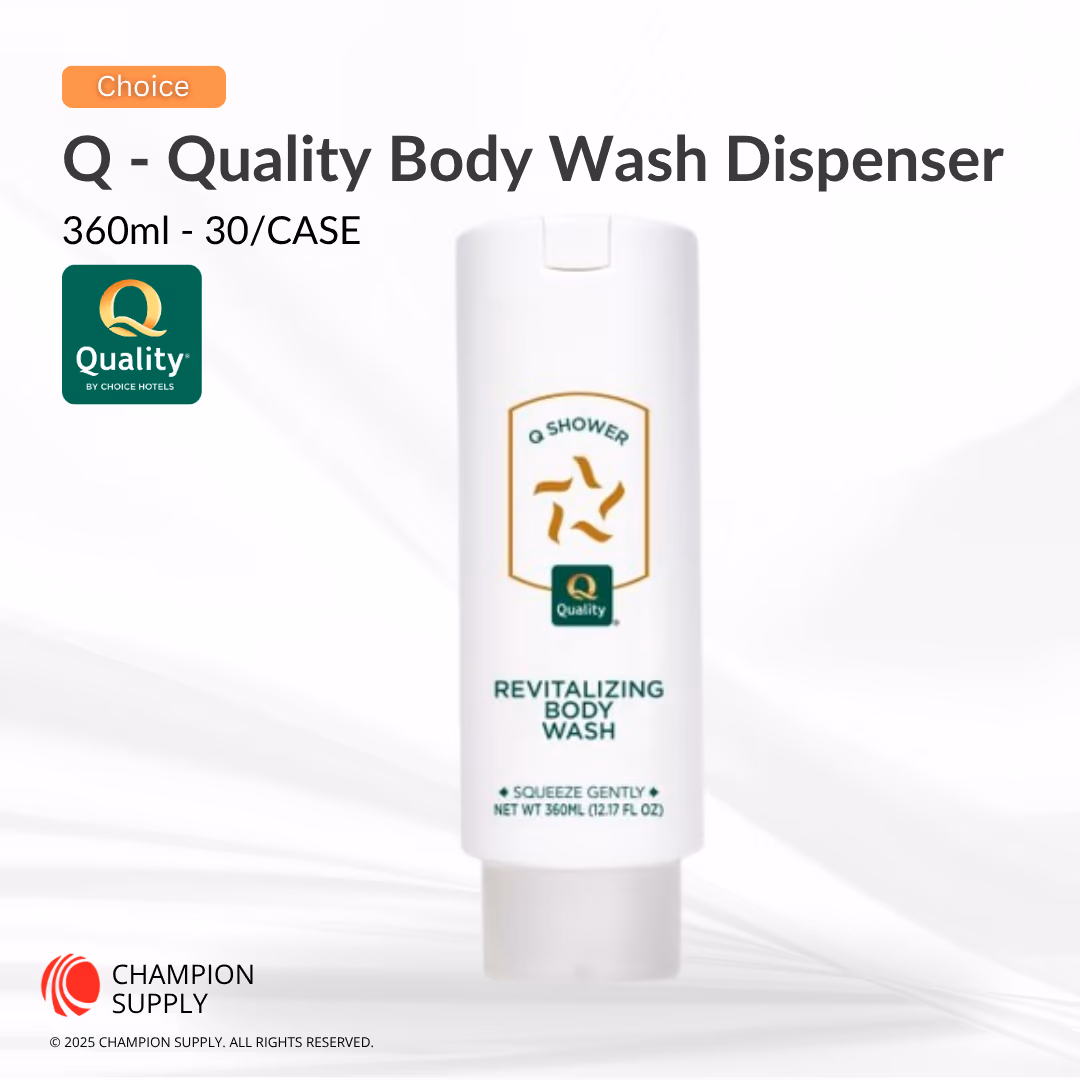 Quality Inn SmartCare Body Wash 360ml, Case of 30